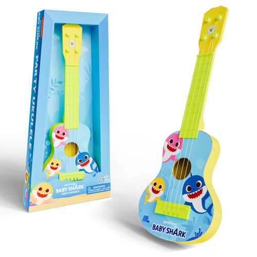 Lollipop Baby Shark Ukulele Guitar Toy 4 String Mini guitar