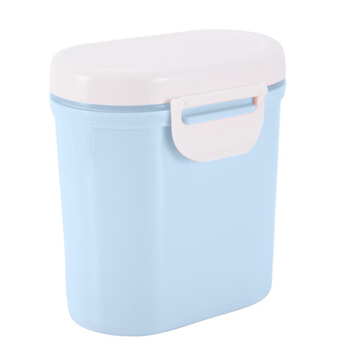 Portable Milk Powder Sealing Storage Box Microweave Freezer Safe (Blue L) 1