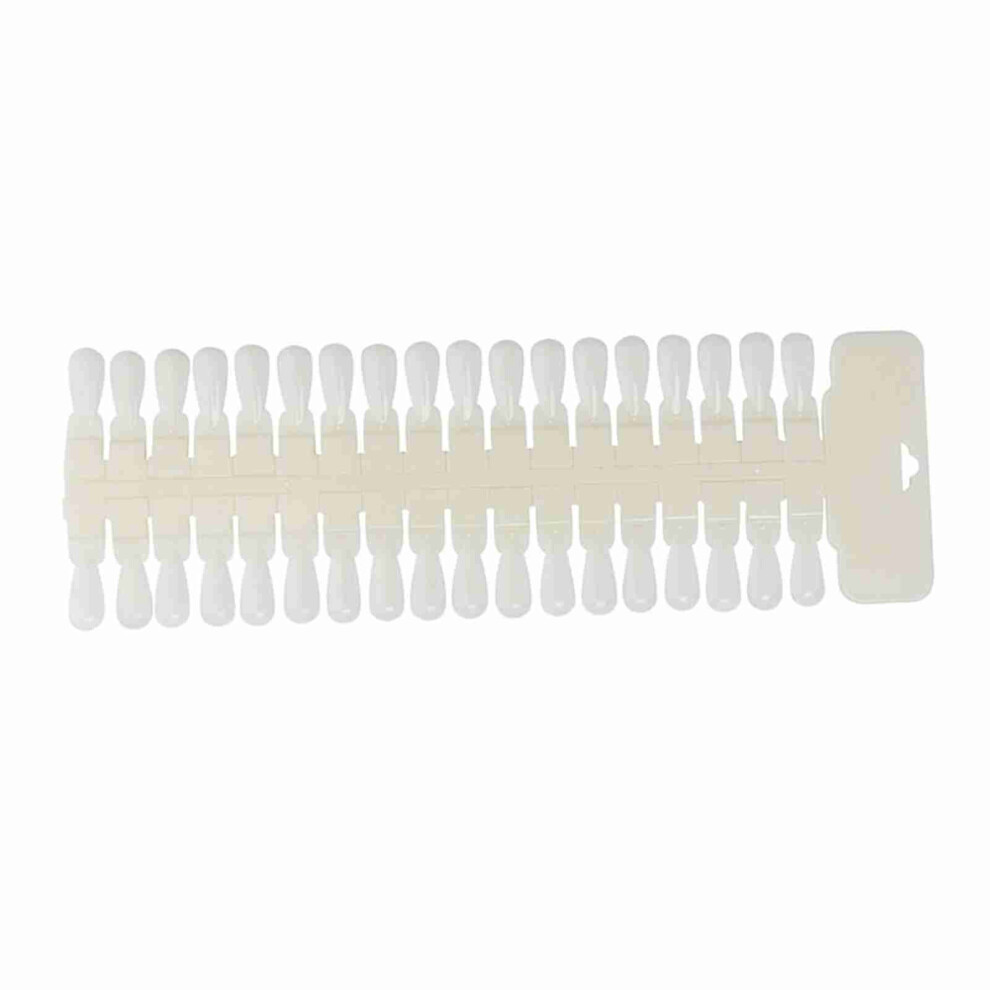 36 Tips Nail Gel Color Display Cards Double Sided Practice Samples Training Tools Natural Color