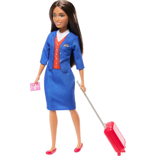 Barbie Panenka Barbie hosteska a doplnky