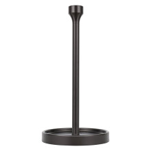 Suporte para toalha de papel de bancada Ivilon - Design minimalista moderno com ponta de sino - Cor Bronze polido com leo