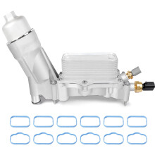 926-959 Chlodnica oleju Zespl obudowy filtra oleju silnikowego Pelne aluminium dla Jeep Wrangler Grand Cherokee 3.6L Dodge Journey Charger Carav