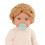 LullaBaby - Boneca realista de 14 polegadas - Cabelo loiro claro ondulado, olhos azuis e corpo macio - Roupa de suter rosa e chupeta Brinquedos 2