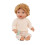 LullaBaby - Boneca realista de 14 polegadas - Cabelo loiro claro ondulado, olhos azuis e corpo macio - Roupa de suter rosa e chupeta Brinquedos 1