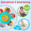 Cocomelon Twist-N-Twirl Spinning Activity Lelu 5
