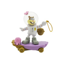 Spongebob Squarepants Jelly Fishin Gliders Sandy Cheeks 5 Poll-Back Racing Toy avec une action de m duse g e de 3 ans et plus