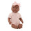 LullaBaby - Boneca realista de 14 polegadas - Faixa floral e faixa de cabea com lao rosa - Olhos castanhos e tom de pele quente - Brincadeira d 3
