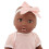 LullaBaby - Boneca realista de 14 polegadas - Faixa floral e faixa de cabea com lao rosa - Olhos castanhos e tom de pele quente - Brincadeira d 4