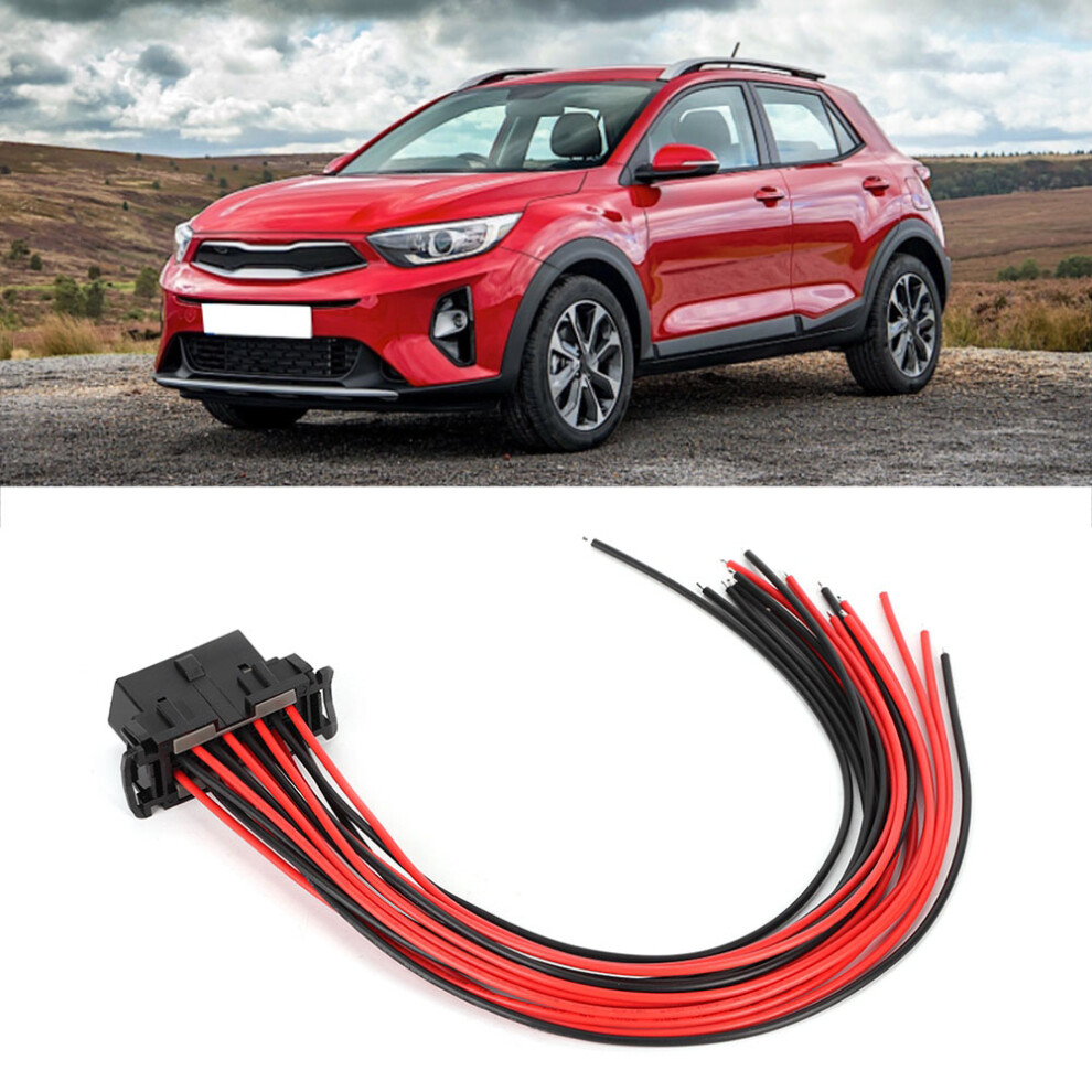 Obd2 16Pin Male Connector Extension Adapter Opening Female Cable Fits For Kia 7601324616866