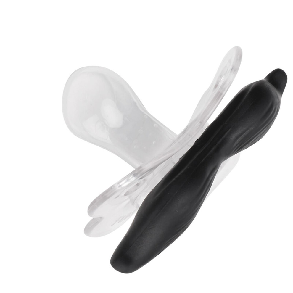 Mini Portable Cute Lips Beard Pacifier Environmentally Friendly Food Grade Silicone 7 Gentlemen