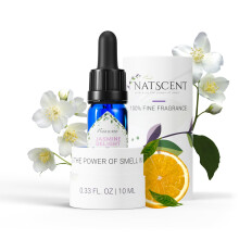 Natscent Jasmine Delight Geurstokjes voor Thuis, Natuurlijke Jasmijn Etherische Olie