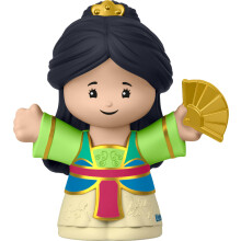Disney Princess Mulan Little People Single Character Figure Toddler Toy for Pretend Play