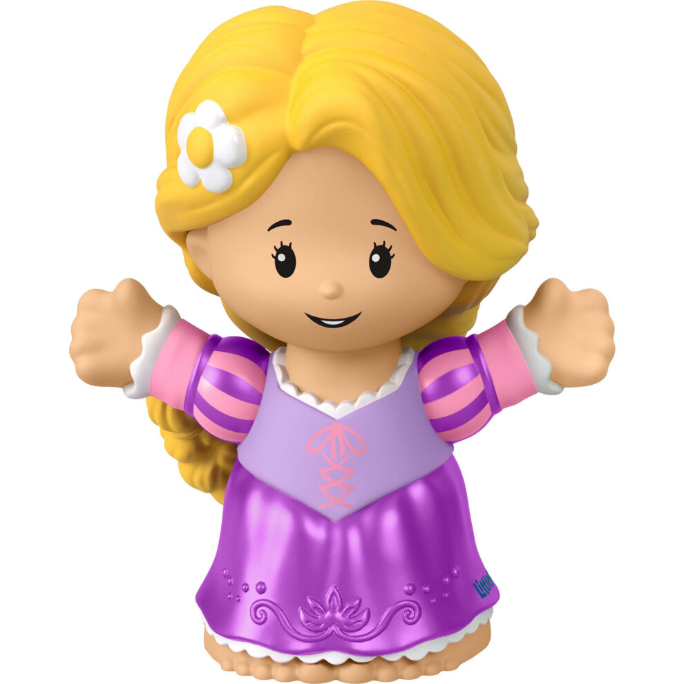 Fisher-Price Disney Princess Repunzel Little People Single Character Figure Toddler Toy For Pretend Play