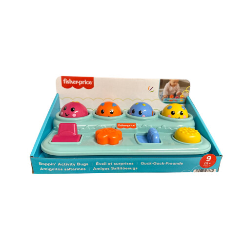 Fisher-Price Fisher-Price Brilliant Basics Boppin Bug Bugs Pop-up Infant Toy Development Academic New Version 2