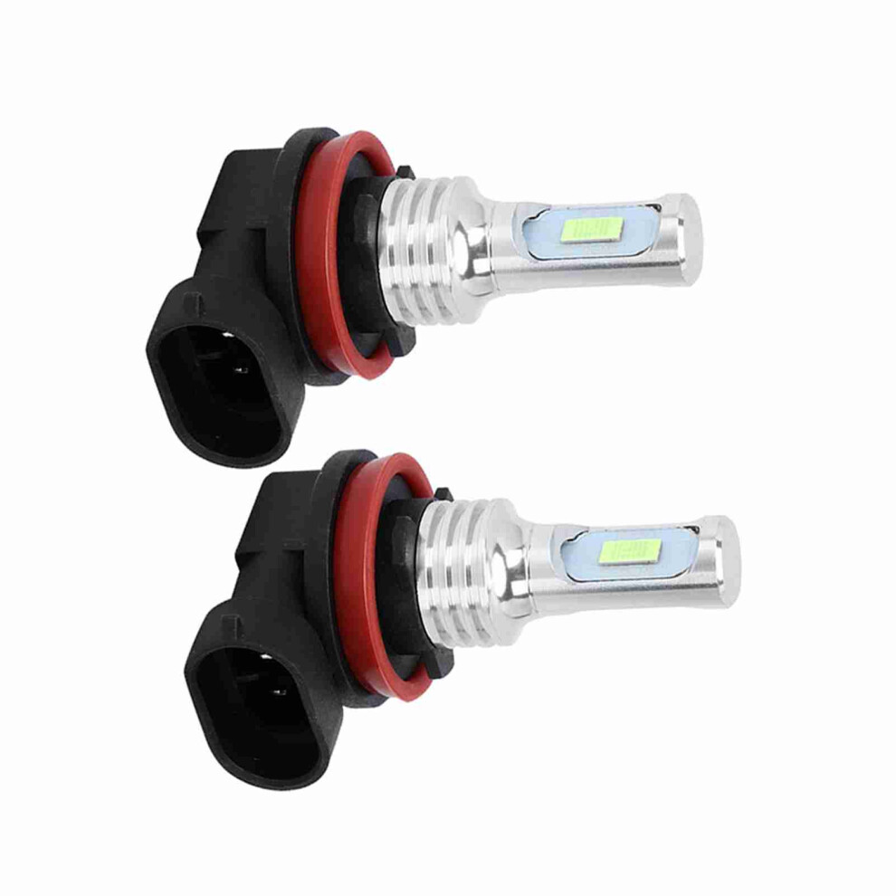 2Pcs H8/H11 80W 8000K Led Fog Bulb Lamp Ice Blue12-24V Universal Light 6931324617664