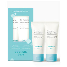 GOONGBE Baby Skincare Duo Set - Coreano Baby Skincare & Bath Time Essentials - Shampoo e Loo Hidratante para Banho - Hidratante e Nutritivo par