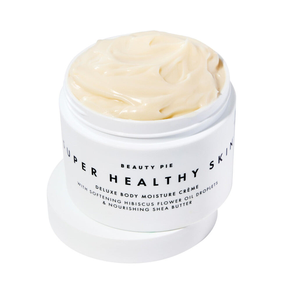 Beauty Pie Super Healthy Skin Deluxe Body Crme - Rich Hydration Body Butter With Cold-Pressed Hibiscus Oil Hyaluronic Acid & Vitamin E - 8.45Oz