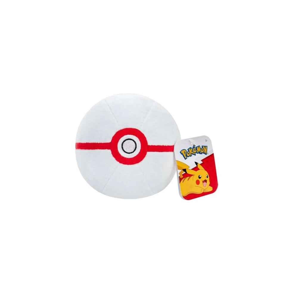 Pok   mon 4 """" Pokeball Plux    - jouet     boule de poke en peluche doux avec un fond pond   r    (balle de premier ordre)