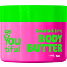 BeYoutiful Coconut Lime Maslo do ciala do skry suchej Witamina E Olej kokosowy i maslo shea Nietestowany na zwierzetach nawilzajacy krem ??nawil