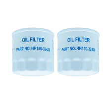 (2 pacotes) 70000-15241 HH1J0-32430 HH150-32430 Filtros de leo para gafanhoto 321D 325 325D 329 432 721 721D 725 729 932 motores Kubota D722 D90