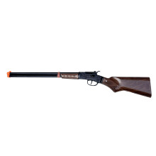 PARRIS KLASSISK KVALITETSLEGET?J EST. Leget?jsriffel fra 1936 - 27"""" Li'L Ranger Rifle til 6+ - Metal- og tr?-look plastik med vestligt design -