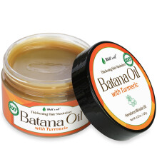 Well's Oil Batanal mit Kurkumaextrakt  100 % natrliche und unraffinierte Bio-Batana aus Honduras | Von Dr. Sebi zugelassen | Strkt und unters
