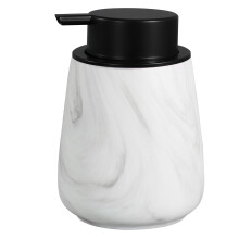 Keramick dvkovac tekutho mdla 12 oz - Modern dvkovac mdla na ruce se snadno stlacitelnm cernm cerpadlem Opakovane pouiteln a doplnovateln