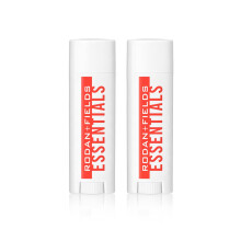 Rodan + Fields Essentials Lip Shield SPF 25 | 2 Pack | Lip Balm with Sunblock | Hydrating Formula for Chapped Lips | Travel Size | Beach Essentia
