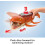 Fisher-Price Imaginext Jurassic World Rebirth Aquachomp Chase Mosasaurus Brinquedo de dinossauro de 18 polegadas com barco lanador de bonecos de 4
