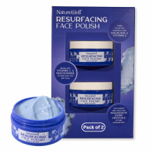 NATURE WELL Resurfacing Ultra-Fine Face Polish No abrasivo Vitamina C e Niacinamida Esfoliante facial para pele radiante Revitaliza e uniformiza