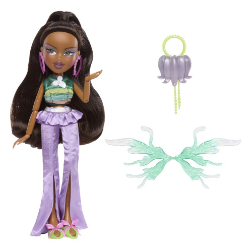 Bratz Muñeca de colección Bratz Fashion Pixiez Sasha con moda y accesorios 1