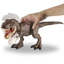 T-Rex Rampaging Tyrannosaurus Rex Dinosaur Attack Akcn figurka - 21 Jursk dino se svetly Chomp & Roar Hracka pro deti