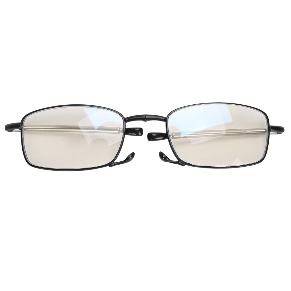 Multifocal Blue Light Blocking Reading Glasses Folding Portable Presbyopic Glasses(+300 Black)-image-OPC-PHWVX2G-NEW