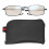 Multifocal Blue Light Blocking Reading Glasses Folding Portable Presbyopic Glasses(+200 Black) 2