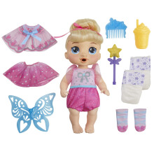 Baby Alive Fairy Fashions Harper Knuffels Pop met kledingaccessoires Blond haar 11 inch speelgoed voor meisjes en jongens van 3 jaar en ouder (ex