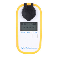 Portable Digital Honey Refractometer 0-90% Handheld Pocket Honey Sugar Concentration Meter