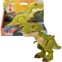 Fisher-Price Imaginext Jurassic World Dinosaur Action Figure with Kid-Activated Motion 8-inch Tyrannosaurus Rex Dino Toy