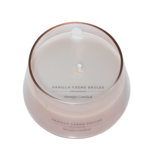Yankee Candle Yankee Candle Studio Candle com leos essenciais Vanilla Creme Brulee 10 onas (pacote com 2) 2