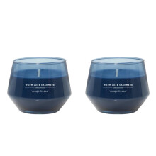 Yankee Candle Studiokynttilä eteerisillä öljyillä Lämmin Luxe Cashmere 10 unssia (2 kpl pakkaus)