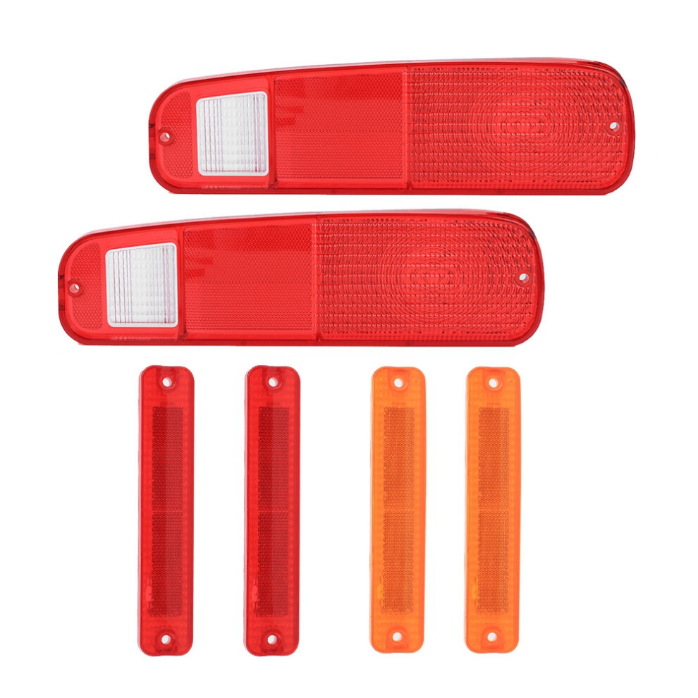 6Pcs Tail Lamp Tail Truck Side Fenders Kit Fit For Ford Econoline Van's 75-91 Light 8751324620758