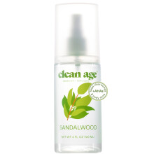 Clean Age  Aluminiumfreies Deodorant und Krperspray fr den ganzen Krper  Sandelholz 4 Unzen  Sauberes Deodorant und Krperspray fr Teenager, J