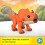 Figuras de Ação Imaginext Jurassic World com Movimento Ativado por Crianças, Brinquedo Dino Aquilops de 7,75 polegadas 2