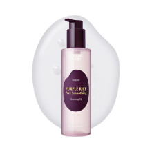 EQQUALBERRY, Lila Reis-Pore-Smoothing, Reinigungsoel, 6,76 fl oz (200 ml)