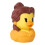 Basta jogar patos de borracha de personagem - brinquedo de banho Belle de 3 polegadas 4