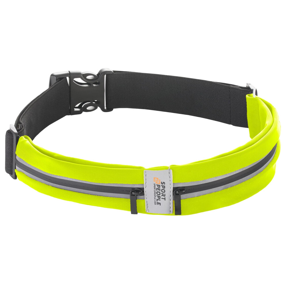 Slim Running Belt for Women and Men  Waterproof Phone Holder for Running  Reflective 2-Pocket Waist Pack for Storing Runners Essentials Safely  R-image-OPC-PHWVYCD-NEW