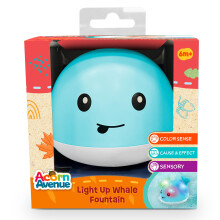 Whale Fountain Baby Bath Toys Toddler Bath Toys for Kids Ages 1-3 Light Up Toy Sprinkler