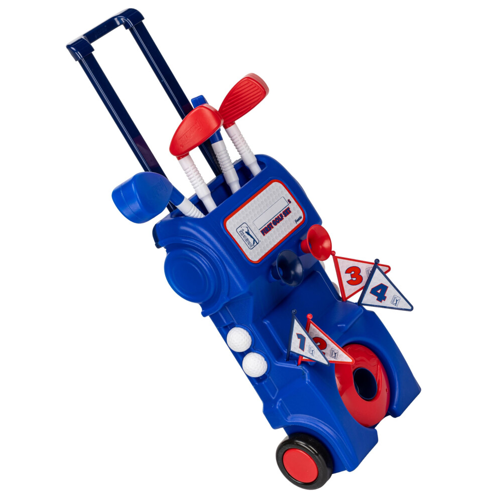 Zestaw Do Gry W Golfa Franklin Sports Kids - Pga Tour Myfirst Plastikowe Kije Golfowe + Zestaw Pilek Dla Dzieci + Malych Dzieci - Mini Zabawka Ze-image