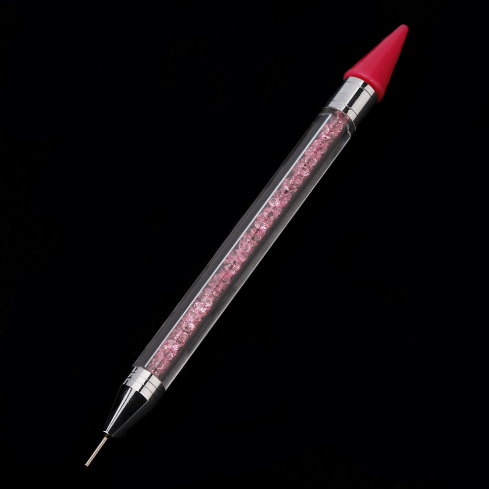 Silicone Soft Head Dual End Nail Dotting Drawing Painting Pen Nail Art Manicure Tool