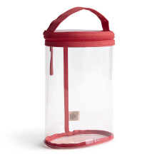 Vera Bradley Clear Lotion Bag Cayenne