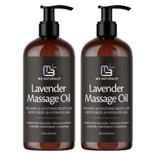Lavendel-Massagel mit Kollagen und Stammzellen hautstraffendes Therapiel gegen Cellulite und schnelle Absorption an Po, Oberschenkeln und Bauch v